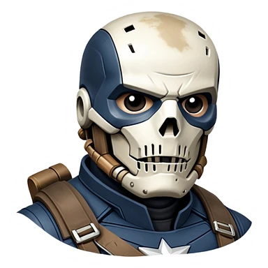 crossbones brock rumlow from captain america: civil war sticker