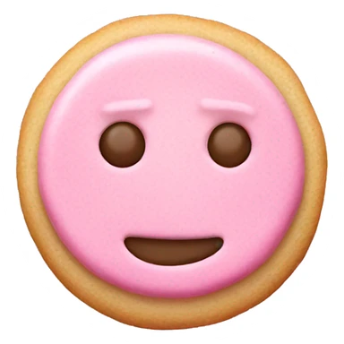 pink sugar cookie  sticker