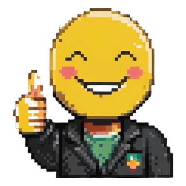 happy face approve sticker