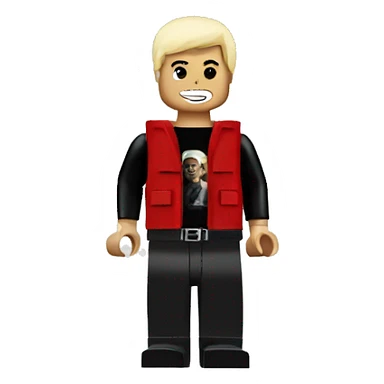 eminem lego full body sticker