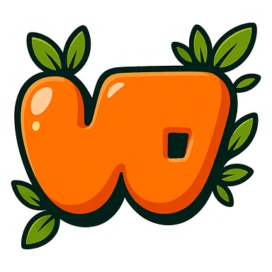 Plump, extra rounded cartoon-style Twitch logo, soft and puffy, with bold black outline, expressive shadows, glossy highlights, and bright leaves around the logo. No sharp corners, no background. Match the reference style closely, emphasize contours, shadows, and highlights as in the reference image. sticker
