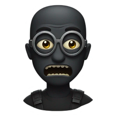 A dark minion sticker