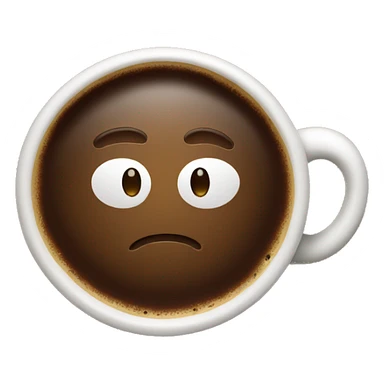 Coffee invitation for friend sticker