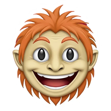 troll face emoji with Balochistan Nationalist Flag design sticker