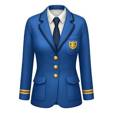 academia uniform female sticker