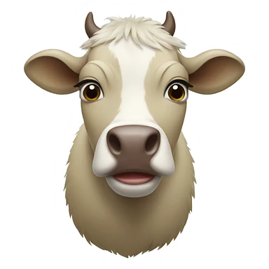 kiwi cross cow side sticker