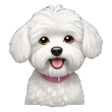 bichon maltes sticker