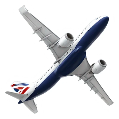british airway a320 sticker