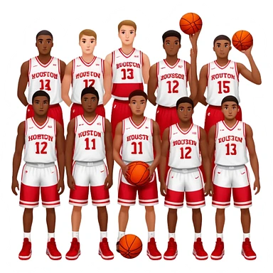 University of Houston basketball  sticker