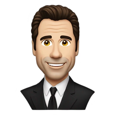 john travolta sticker