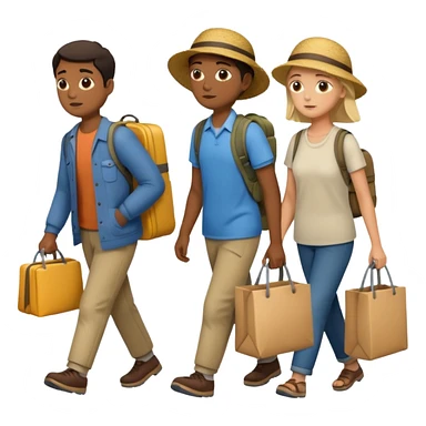 Migration out of Africa sticker