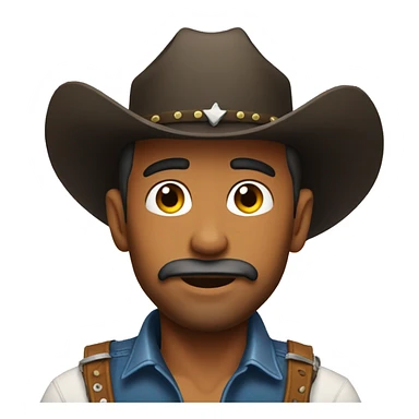 DILF cowboy sticker