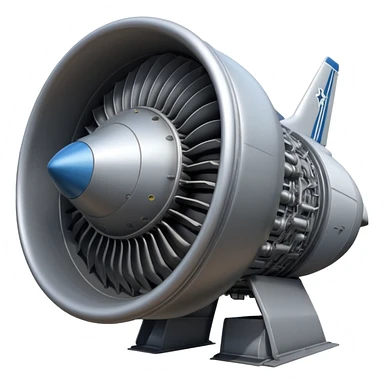 B737 Strong  Jet Engine sticker