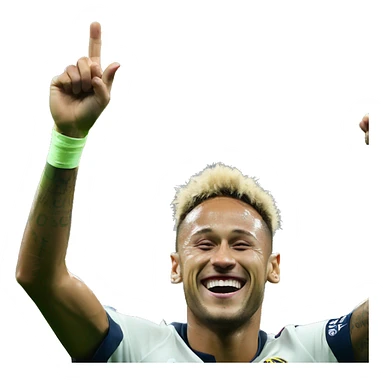 Neymar fesant sa celebration sticker