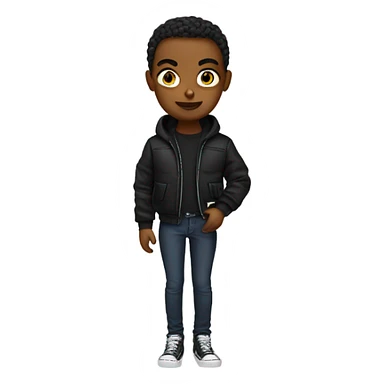 Baddie that’s black  sticker