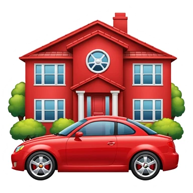 dont like it a car sport in front of a house sticker