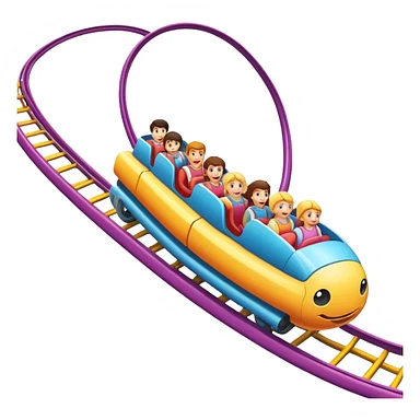 Things at amusement park sticker