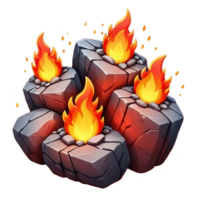 hot rocks sticker