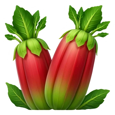 
rhubarb sticker