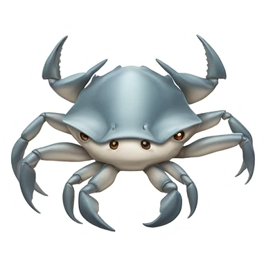 Shark crab sticker