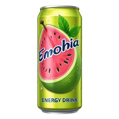 energy drink exotic guava sticker