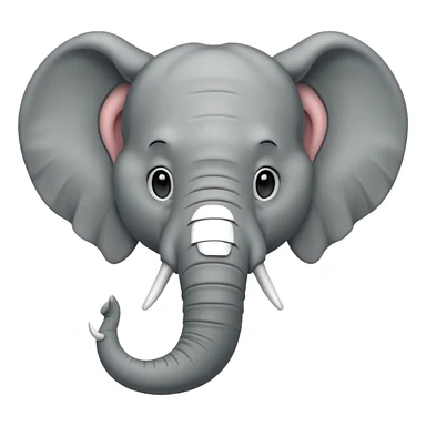 Elephant with body sticker