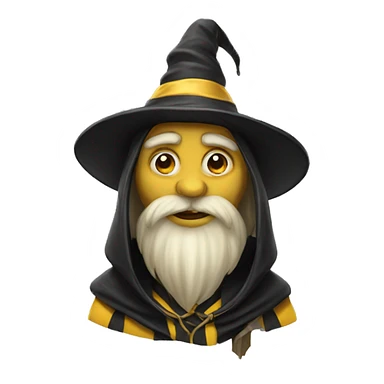 bee wizard sticker