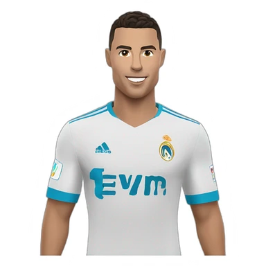 Ronaldo a Marseille sticker
