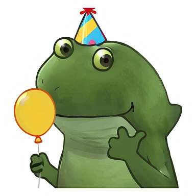 Bitthday sticker