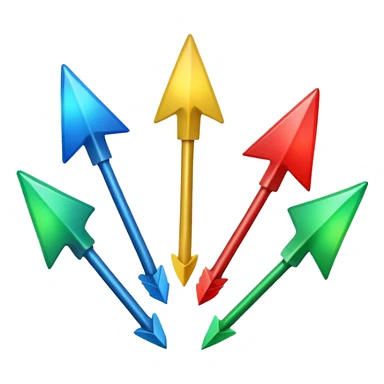 Arrows from fnf sticker