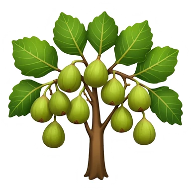 fig tree  sticker