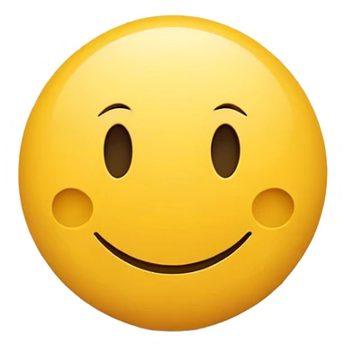 minimalist smiley face, extremely simple design sticker