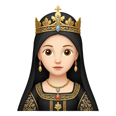 a godmother in medieval time sticker