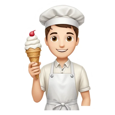 ice cream vendor sticker