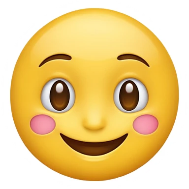 silly smirking emoji sticker