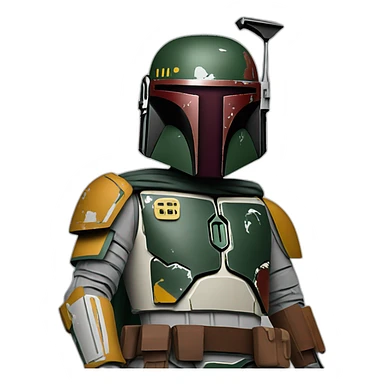 Boba fett sticker