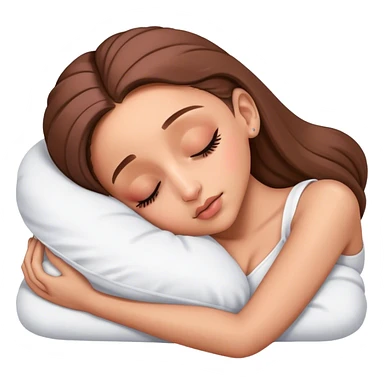 Ariana Grande sleeping sticker