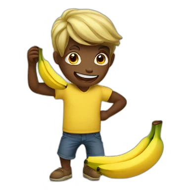 banana eater sticker