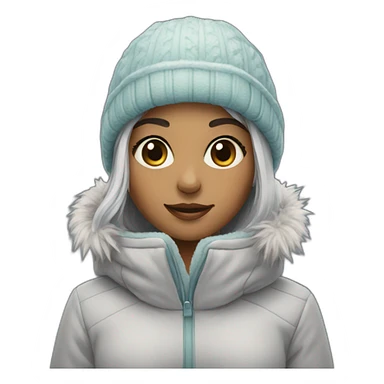 winter-female-from aespa sticker