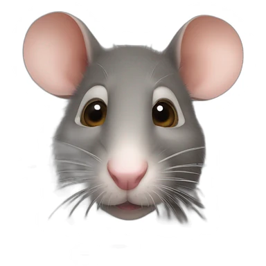 Rat aux yeux enormes sticker