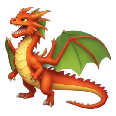 dragonfeu sticker