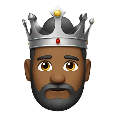 corona de rey  sticker