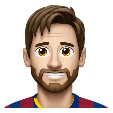 messi barcelona sticker