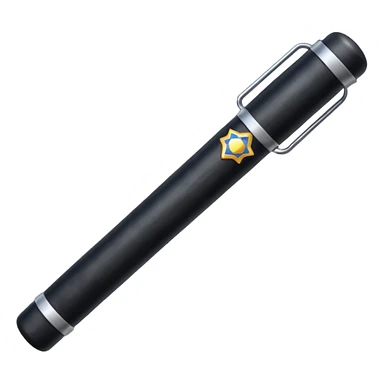 police baton sticker