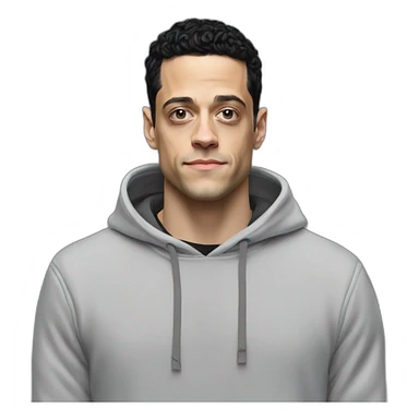 rami-malek-hoodie-hacker sticker