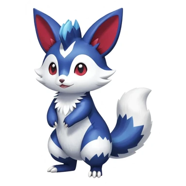 Shiny Furret-Meowstic-Zangoose-Hybrid (Full body) sticker
