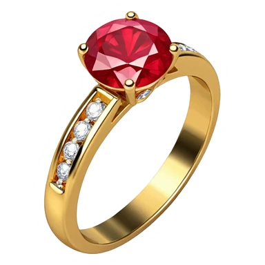 glitter rubi diamond married ring sticker