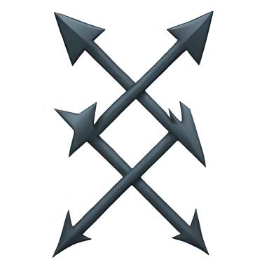 development arrows sticker