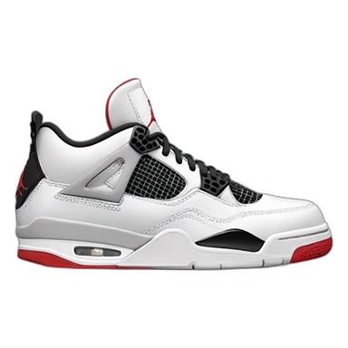 A pair of Jordan 4s worth one hundred million dollars  sticker