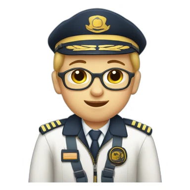 Down’s syndrome airplane pilot sticker